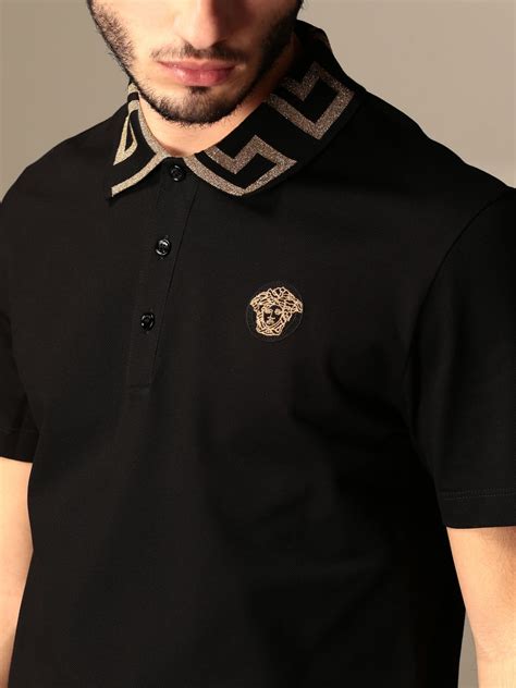 versace polos|Versace polo tops.